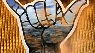 black cock slams tight arab ass in intense close-up anal action