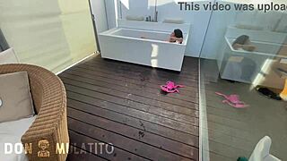 yo, step-sister sucks me off to hide our secret! 😜