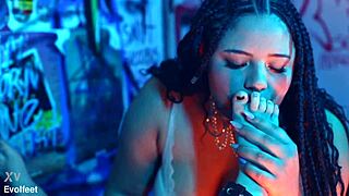 Bratty Footjob Training with Foot Worship and Toe Licking Domination