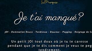 Je Tai Manqué - French Audio Porn Joi Pegging