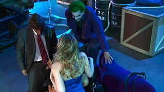 big boob superheroines climax in wild group action