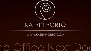 sexy milf gets her hairy pussy licked in the office