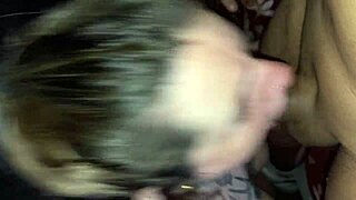 in this homemade video, i suck a beautiful latina's tits and blowjob her cock.