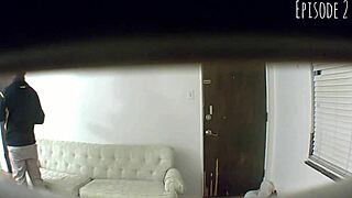 Hidden Cam Catches Ebony Blowjob