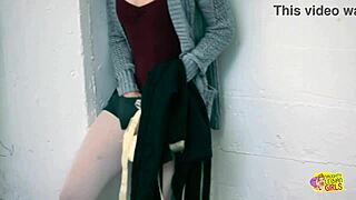 Classical music sparks intense lesbian licking during ballet practice session