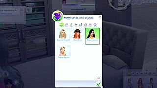 Lesbian friends explore crossdressing during intimate encounters.