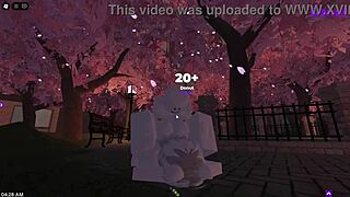 Roblox Banging a Girl Hard in Public Park