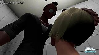 wbp027 - rough one-night stand in highway restroom chaos