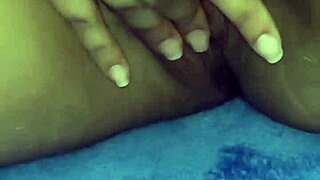 I find the big-ass neighbor masturbating and she invites me for fun