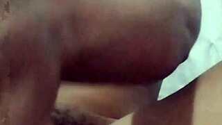 Latina Brunette Stretches Big Ass While Masturbating