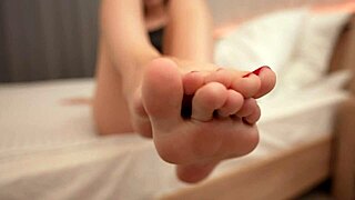 Joi Worship My Bare Feet in Fetish Fantasy