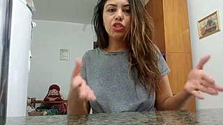 sarah rosa's vlog shows latina milf's real sexy side