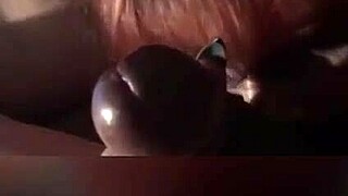 home alone bored with big black cock in wet anal