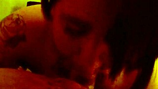 Friend gives blowjob with deepthroat sucking on teen 18+ cock