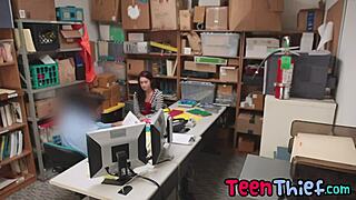 Petite Brunette Teen Offers Wet Pussy For Doggystyle Ride