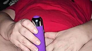 Solo Milf with Big Pink Pussy Cums Hard