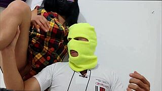 Sex-addicted neighbor makes me cum inside her - she's crazy in bed