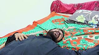 Mature Indian MILF Maid Seduces Young Owner with Deepthroat