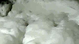 Cyno enjoys a solo bubble bath session part 3