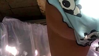 beating my stepdaughters friend as a sex toy in anal fuck