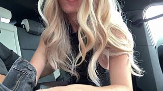 Stepbrother watched me masturbate in leggings and came on my feet