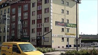 What secrets hide outside ErosCenter Amor in Frankfurt, Germany?