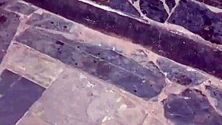 I gave a double creampie to a wet pussy of a tinder stranger, cumming inside