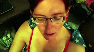 Busty Mature Wife Big Tits Blowjob Action