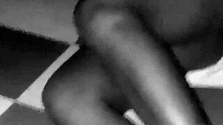 This homemade clip shows watching her tight pussy.