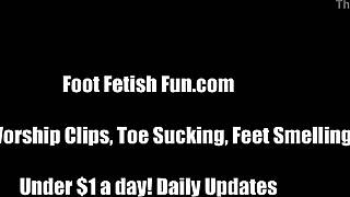 Three girls lick and tease with six feet for your jerk off session!