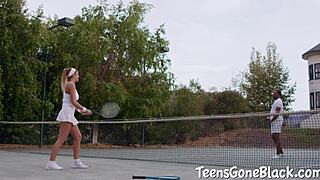 Large Tits Slut Gives Head To Big Black Dick!