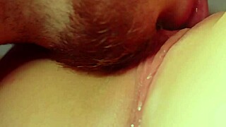 hot amateur pussy licking closeup