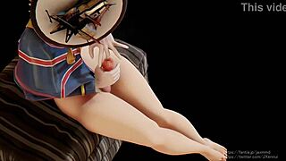 Just saw this futa self-sounding clip with jaxmmd. Wild cum action!