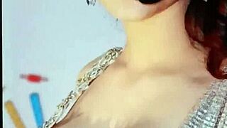 Urvashi Rautela Covered In Hot Cum Tribute