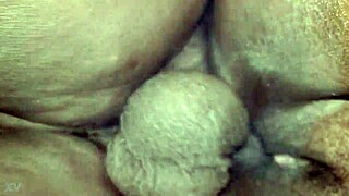 balls slapping against that big clit in a wild session