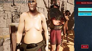 Ebony black milf craves cock in doggy style bedroom session