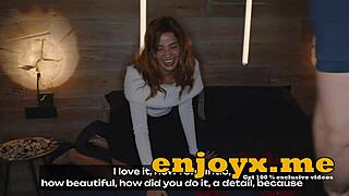 beautiful agatha teases jason with a hardcore blowjob in spanish couple scene