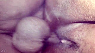 balls slapping against that big clit in a wild session