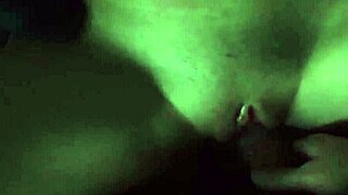 My stepdaughter takes three cumshots