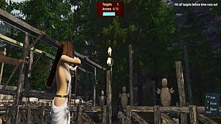 Ebony black milf craves cock in doggy style bedroom session