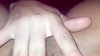 the latina's beautiful pussy squirts as she begs for a tongue lick.