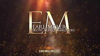 grinding her big ass in doggystyle on the bed