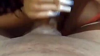 Extreme humiliation for a submissive cuckold cumming hard