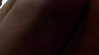 Ebony With Small Tits Rides Monster Cock