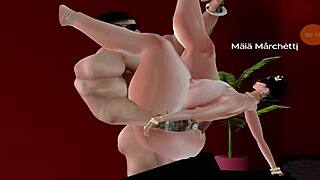 feeling intense pleasure as colombian prostitute nyla gets her pussy eaten whole