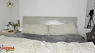 laura camila, 18 year old colombian teen, gets first creampie from porn producer in homemade interview