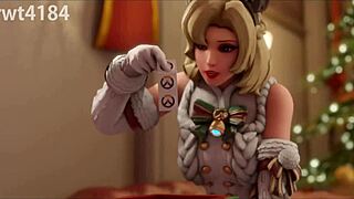 Mercy gets fucked hard and ends up pregnant