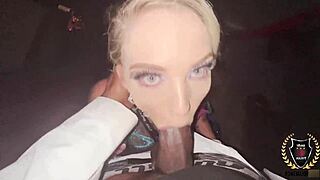 Rome Major Pounds Stunning Blonde Nympho In The Car!