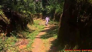 Precious Long let me fuck her pussy in the bush - she loves my big black dick