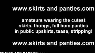 Do You Like How My Ass Peeks Out of These Tiny Panties?